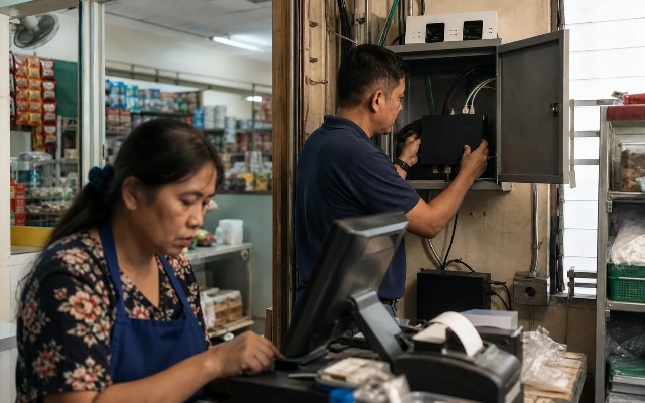 Representative infrastructure supporting everyday retail operations