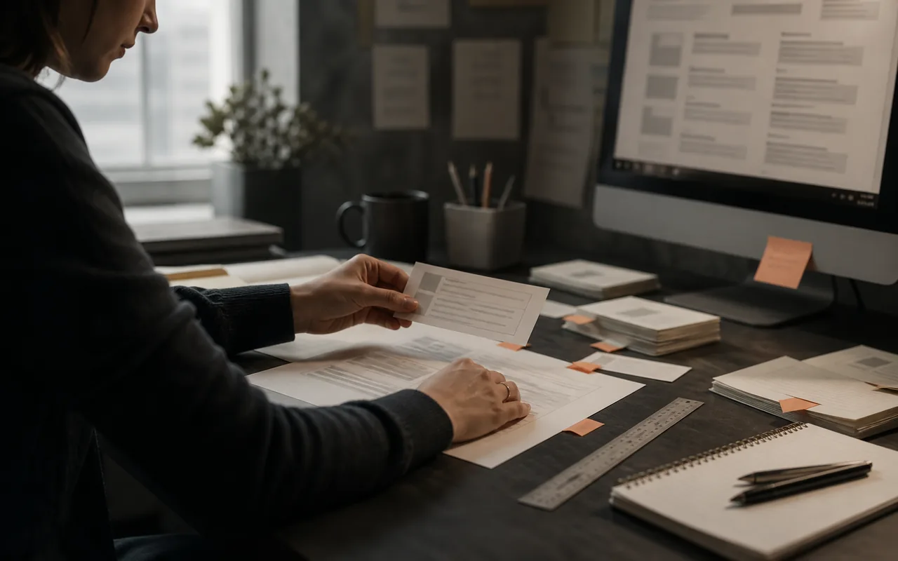Representative content-architecture review for AI search visibility