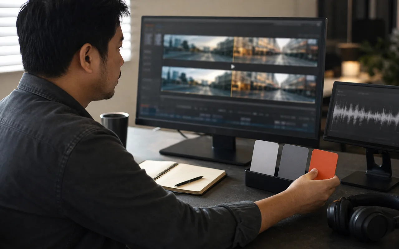 Representative multi-modal evaluation of video, audio, and model updates