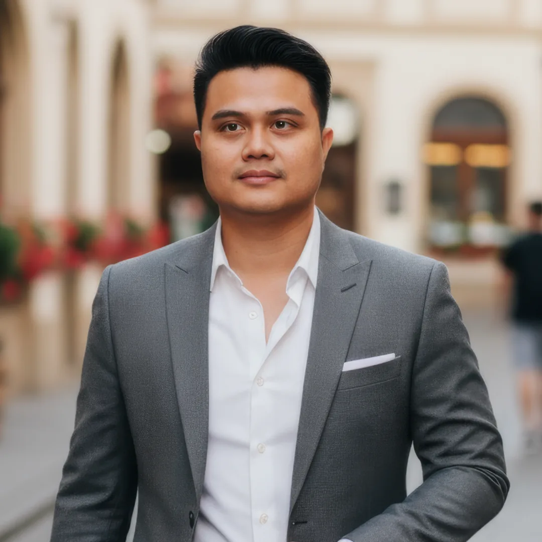 Portrait of Ian Yu, founder and CEO of AutonoIQ